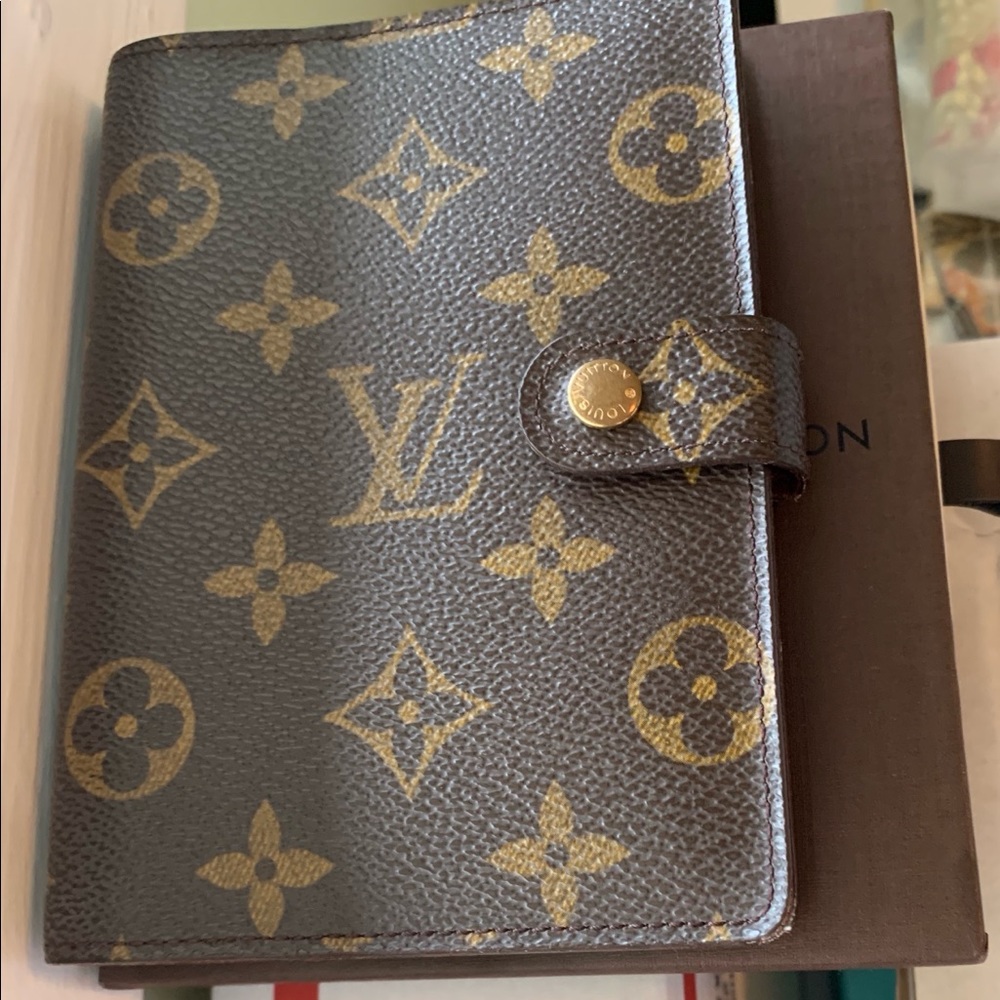 Authentic PM Louis Vuitton agenda